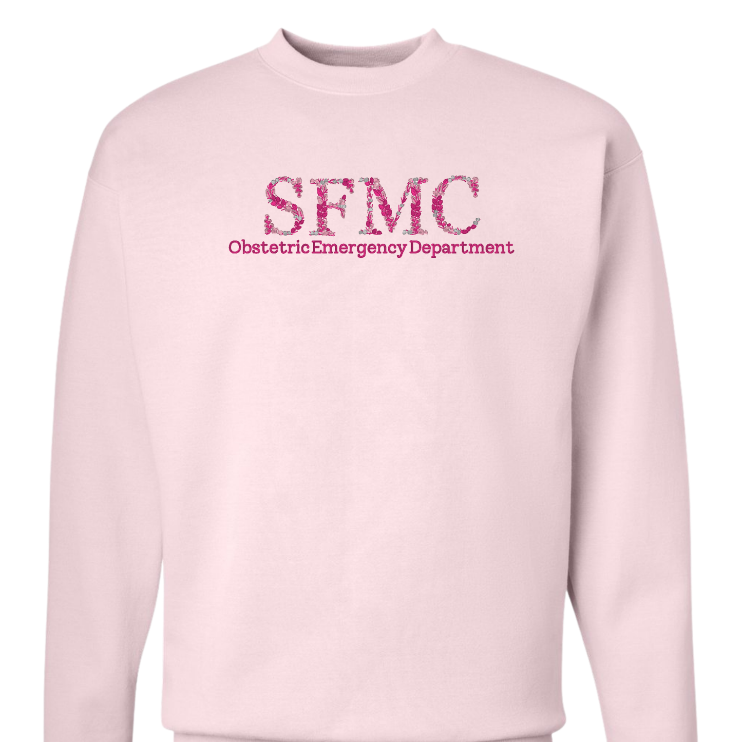 Floral SFMC OB Emergency Department Sweatshirt